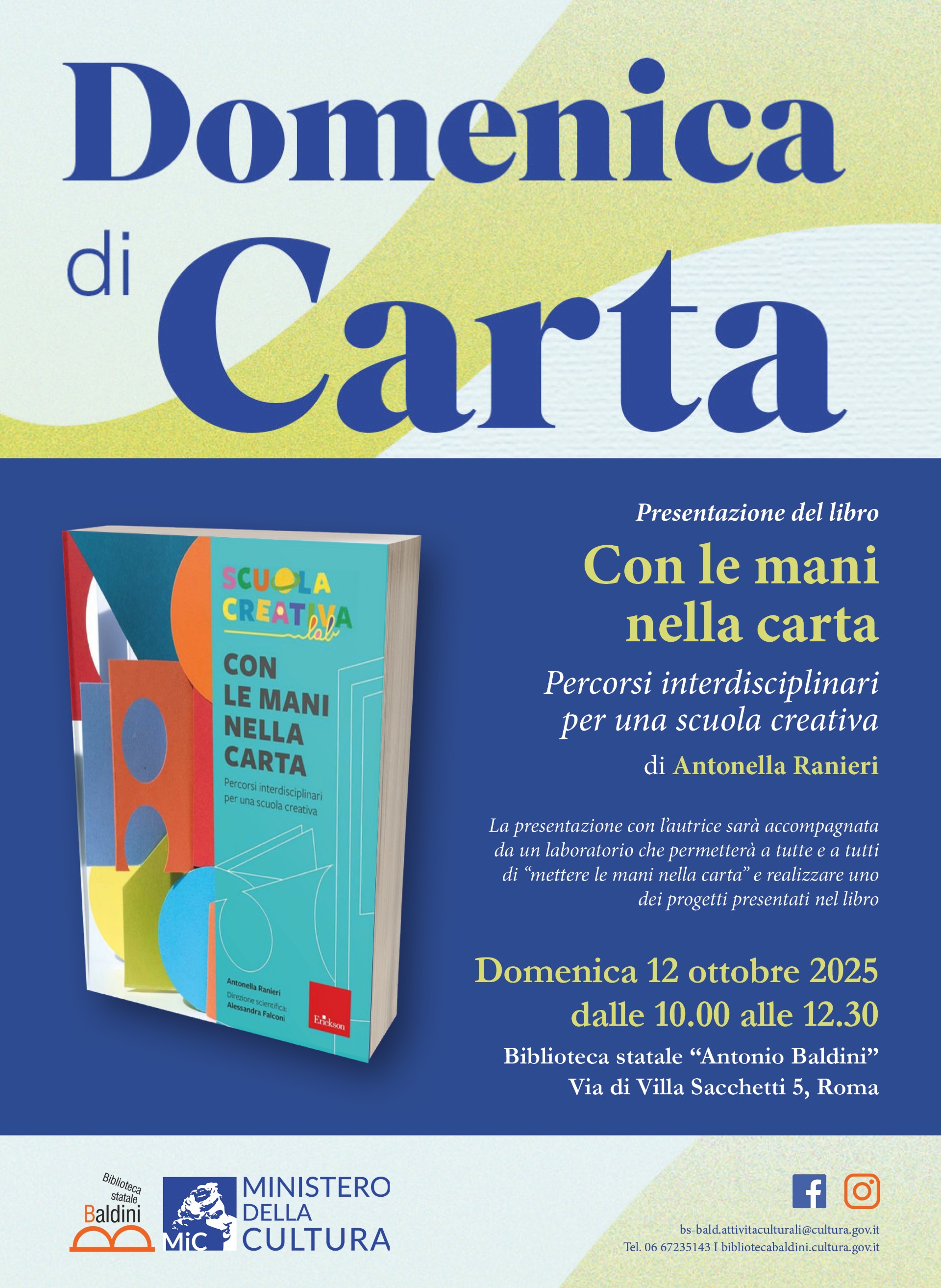 Domenica di Carta alla Biblioteca Baldini